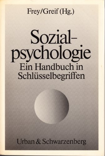 9783541102419: Sozialpsychologie. Ein Handbuch in Schlsselbegriffen.