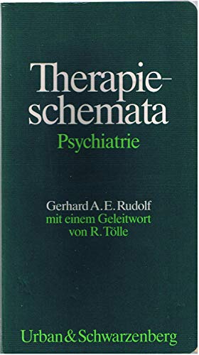 Beispielbild fr Therapieschemata Psychiatrie zum Verkauf von Bernhard Kiewel Rare Books