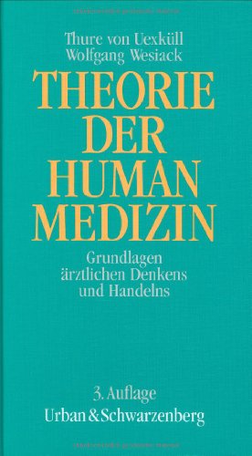 Beispielbild fr Theorie der Humanmedizin. Grundlagen rztlichen Denkens und Handelns Thure von Uexkll Wolfgang Wesiack Pharmazie Klinik Praxis Heilkunde Naturheilkunde Heilmethoden Psychosomatik Lehrbuch der Psychosomatischen Medizin Das Problem einer Ethik in der Humanmedizin kann nicht adquat diskutiert werden, solange die Verantwortung der rzte fr Theorien, Konzepte und Modelle der Humanmedizin ignoriert oder geleugnet wird. Davon berzeugt, untersuchen Thure von Uexkll und Wolfgang Wesiack die Konzepte der Humanmedizin und unterziehen sie einer eingehenden Kritik. Sie legen ein anthropologisches Modell vor, das physikalisch-chemische, biologische, psychologische und soziale Aspekte der menschlichen Realitt integriert. Dieses bio-psycho-soziale Modell gibt dem rztlich Ttigen Deutungs- und Handlungsanweisungen fr eine 'humane' Medizin. Zwei Themenkreise - und deren Zusammenhang - haben in der 3., vllig berarbeiteten Auflage dieses Werkes besonderes Gewicht bekommendie handlungsleitende Ro zum Verkauf von BUCHSERVICE / ANTIQUARIAT Lars Lutzer