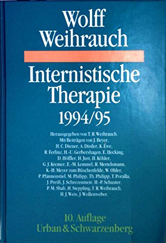 9783541137909: Internistische Therapie 1994/95