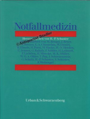 Beispielbild fr Notfallmedizin zum Verkauf von Martin Preu / Akademische Buchhandlung Woetzel