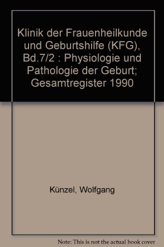 Stock image for Physiologie und Pathologie der Geburt II 2. Aufl. for sale by Buchhandlung-Antiquariat Sawhney