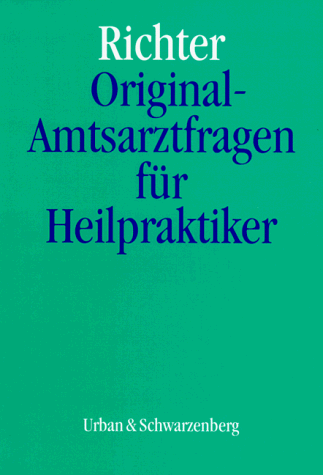 Imagen de archivo de Original- Amtsarztfragen fr Heilpraktiker a la venta por medimops