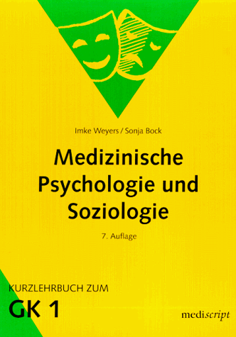 Beispielbild fr Medizinische Psychologie und Soziologie zum Verkauf von medimops