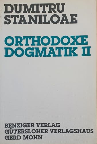 Beispielbild fr Orthodoxe Dogmatik, Bd.2 zum Verkauf von Berg-Berg Bcherwelt