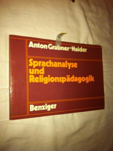 Beispielbild fr Sprachanalyse und Religionspdagogik. Wissenschaftstheoretische und didaktische berlegungen zum Verkauf von Versandantiquariat Felix Mcke