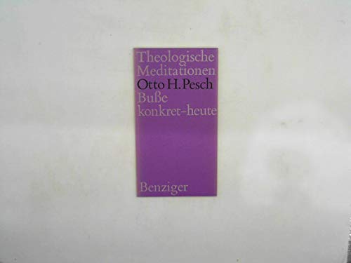 Beispielbild fr Bue konkret - heute. Theologische Meditationen Nr. 34 (Theologische Meditationen Nr. 34) zum Verkauf von Versandantiquariat Felix Mcke