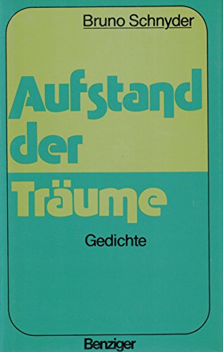 Aufstand der Träume. Gedichte.