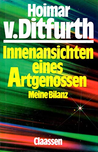 Stock image for Innenansichten eines Artgenossen: Meine Bilanz (German Edition) for sale by HPB-Ruby