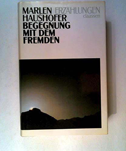 Beispielbild fr Begegnung mit dem Fremden: Gesammelte Erzhlungen: BD 1 zum Verkauf von medimops