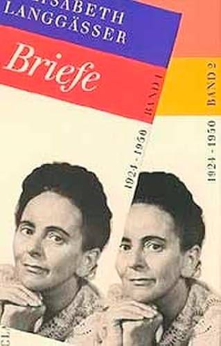 Stock image for Briefe 1924 - 1950. Band 1 und 2. Herausgegeben von Elisabeth Hoffmann. for sale by Buchhandlung&Antiquariat Arnold Pascher