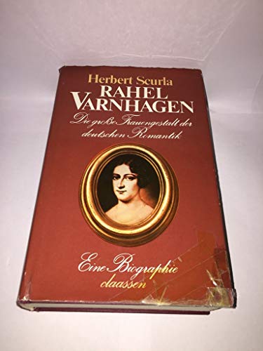 Stock image for Rahel Varnhagen. Die groe Frauengestalt der deutschen Romantik for sale by Versandantiquariat Felix Mcke