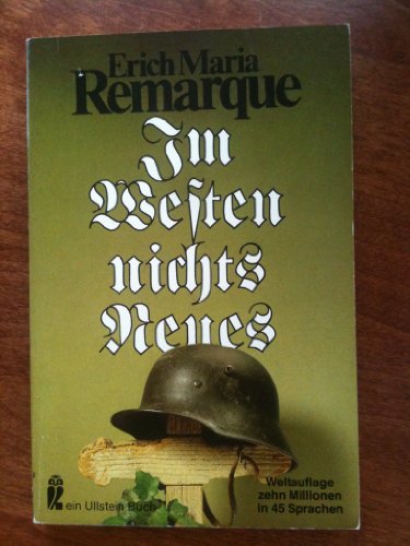 Imagen de archivo de Im Westen nichts Neues [Mass Market Paperback] by Erich Maria Remarque a la venta por Wonder Book