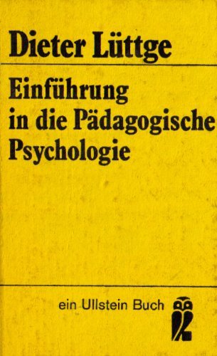 Einführung in die Pädagogische Psychologie