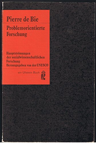 9783548029627: Problemorientierte Forschung. - Pierre de Bie