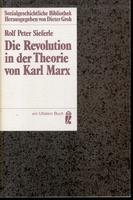 Beispielbild für Die Revolution in der Theorie von Karl Marx. zum Verkauf von medimops