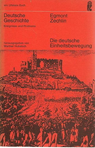 Stock image for Die deutsche Einheitsbewegung for sale by Hylaila - Online-Antiquariat
