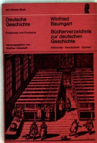 9783548038568: bucherverzeichnis_zur_deutschen_geschichte-hilfsmittel,_handbucher,_quellen