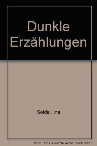Beispielbild fr Dunkle Erzhlungen. Ullstein-Buch , Nr. 20167, zum Verkauf von Antiquariat Peda