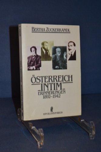 Stock image for sterreich intim. Erinnerungen 1892 - 1942. for sale by medimops