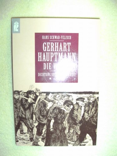 Imagen de archivo de Gerhart Hauptmann, Die Weber: Mit Dokumentation a la venta por Revaluation Books