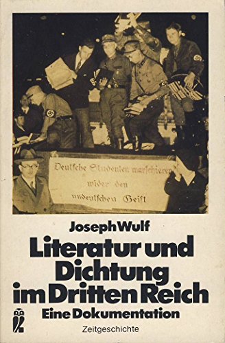 Beispielbild fr Literatur und Dichtung im Dritten Reich. Eine Dokumentation. zum Verkauf von medimops