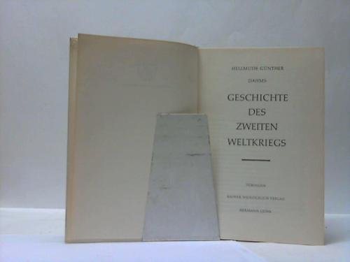 9783548331041: Geschichte des Zweiten Weltkriegs