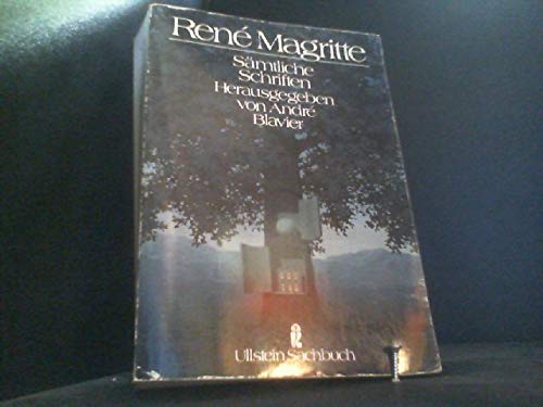 9783548343013: Ren Magritte - Smtliche Schriften