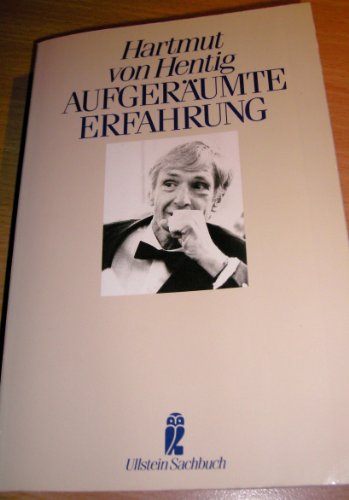 Stock image for Aufgerumte Erfahrung : Texte zur eigenen Person for sale by alt-saarbrcker antiquariat g.w.melling