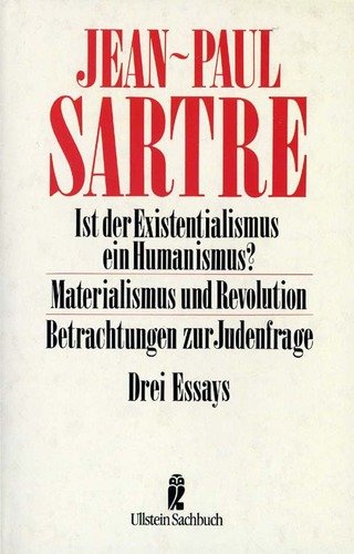 Drei Essays - Jean-Paul Sartre