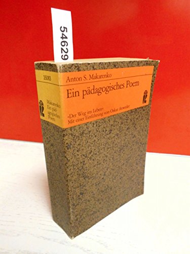 Imagen de archivo de Ein pdagogisches Poem. Der Weg ins Leben. a la venta por medimops