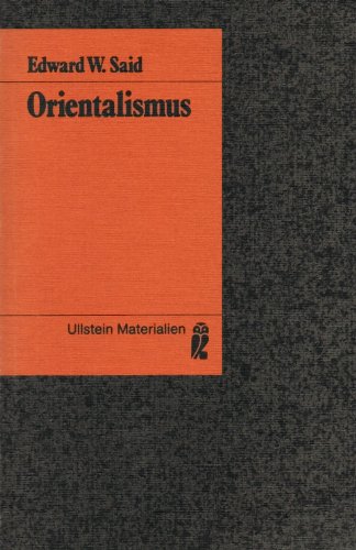 9783548350974: Orientalismus. ( Ullstein Materialien).