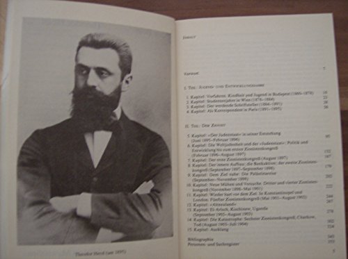 Beispielbild fr Theodor Herzl. Biographie. zum Verkauf von Klaus Kuhn Antiquariat Leseflgel