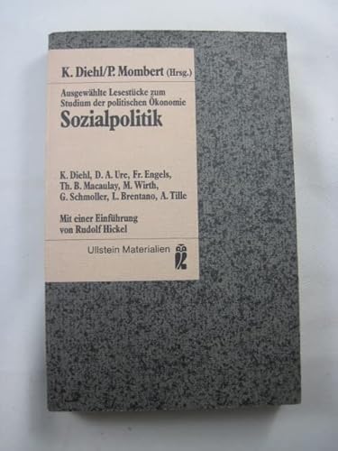 Imagen de archivo de Sozialpolitik a la venta por Eichhorn GmbH