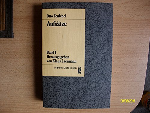 9783548352213: Aufstze, Band 1