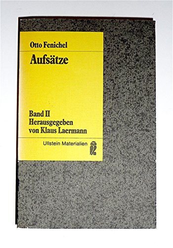 Beispielbild fr Aufstze II. ( Ullstein Materialien). zum Verkauf von medimops