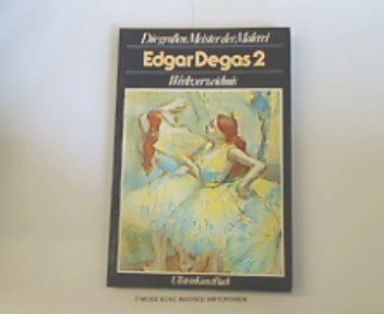 Stock image for Edgar Degas II. Werkverzeichnis. for sale by medimops