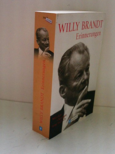 Stock image for Erinnerungen: Mit den 'Notizen zum Fall G' (Taschenbuch) von Willy Brandt (Autor) for sale by Nietzsche-Buchhandlung OHG