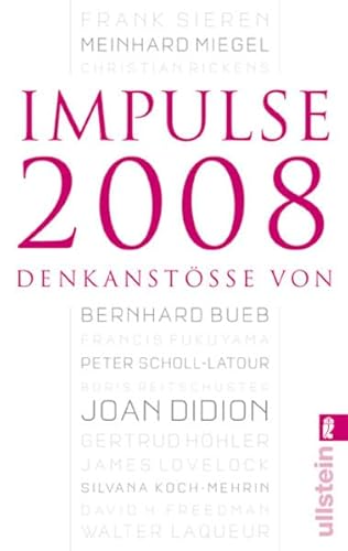 Impulse 2008. - Miegel, Meinhard