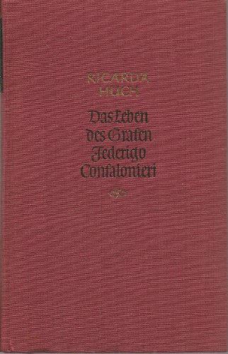 Stock image for Das Leben des Grafen Federigo Confalonieri for sale by Sammlerantiquariat