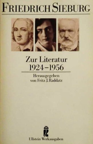 Zur Literatur 1924 - 1956. (Nr. 37061) Ullstein-Werkausgaben