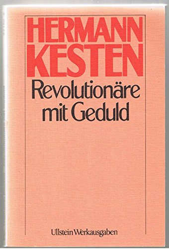 Beispielbild fr Revolutionre mit Geduld. Roman. zum Verkauf von medimops