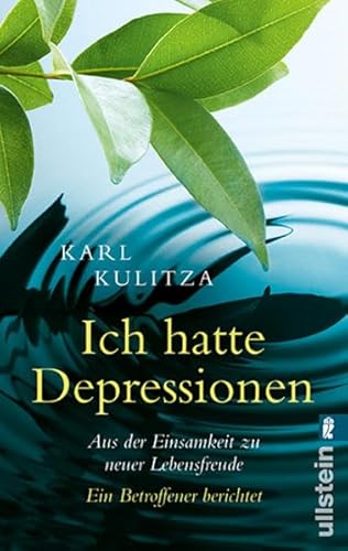 9783548373799: Ich hatte Depressionen: Aus der Einsamkeit zu neuer Lebensfreude