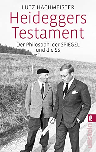 Beispielbild fr Heideggers Testament: Der Philosoph, der SPIEGEL und die SS zum Verkauf von medimops