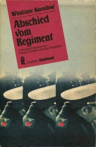 9783548380391: Abschied vom Regiment (Ullstein Kontinent) (German Edition)