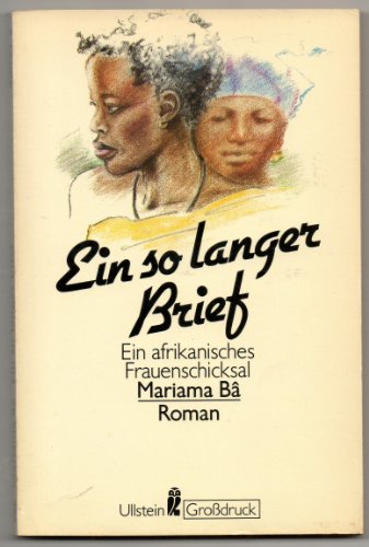 9783548400235: Ein so langer Brief, Grodruck - Ba, Mariama