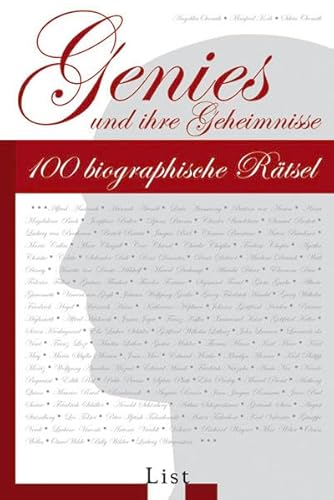 Stock image for Genies und ihre Geheimnisse: 100 biographische Rtsel for sale by medimops