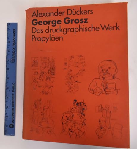 Beispielbild fr George Grosz - Das druckgraphische Werk. zum Verkauf von Neusser Buch & Kunst Antiquariat