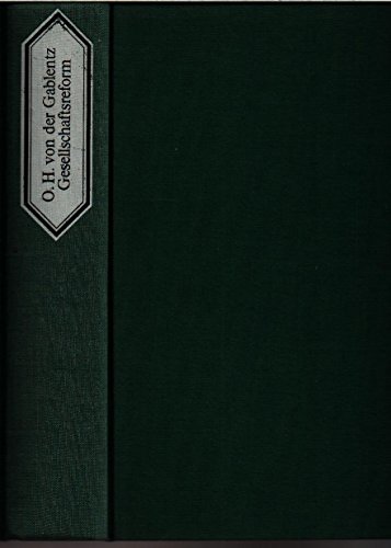 9783549072790: Texte zur Gesellschaftsreform : Zeugnisse aus 2 Jahrhunderten, 1750 - 1950.
