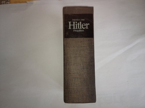 Imagen de archivo de Hitler. Eine Biographie. a la venta por Worpsweder Antiquariat